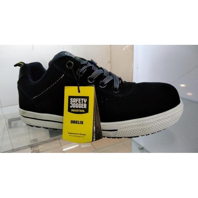 Gambar ready !!! Sepatu Safety Jogger Obelix (Black) s3 Original terlaris - Hitam, 44 dari safety spare undefined Tokopedia