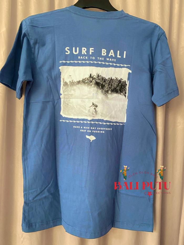Gambar Bali Putu Collections Kaos Bali Premium Nyaman Adem Ikonik Kuta Canggu Surfing Bahan Katun Premium Size S M L XL XXL - Biru, S dari TOKO BALI PUTU COLLECTIONS undefined Tokopedia