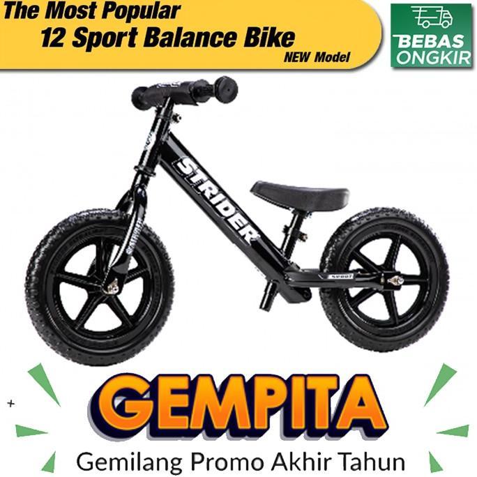 Gambar Terbaru PUSH BIKE / BALANCE BIKE STRIDER KOMBO HEMAT DENGAN PROTECTOR / DEKKER top - Hitam dari toko tokcerr undefined Tokopedia