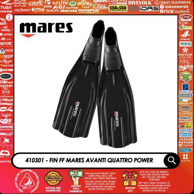 Gambar Ready Fin Full Foot Mares Avanti Quattro Power 410301 Scuba Diving Selam Original - 40-41 dari Luvin Mart undefined Tokopedia