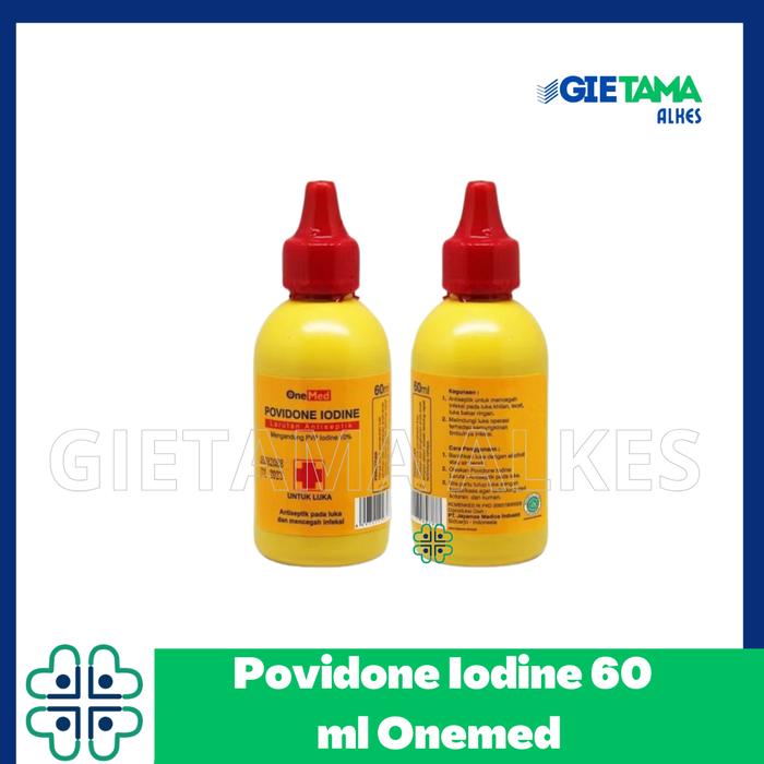 Gambar Povidone Iodine Ecodine 60ml/ Povidon Iodin Ecodin 60ml dari @GietamaAlkes undefined Tokopedia