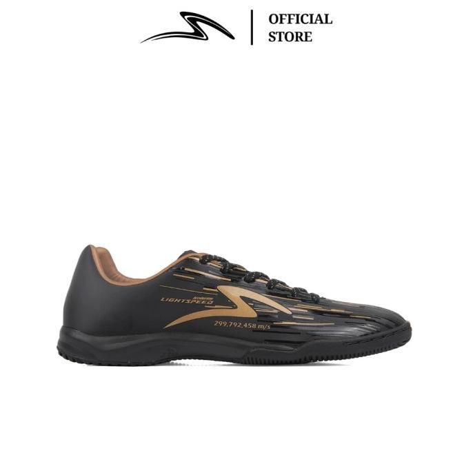 Gambar Specs Sepatu Futsal Lightspeed Reborn In Black Pale Gold Spe1020203 - BLACK GOLD, 43 dari Fathann Store undefined Tokopedia