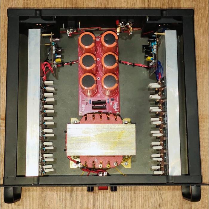 Gambar ** POWER AMPLIFIER RAKITAN 10 Amper MURNI CT 55 ** - CT 45 Besar dari HJB Multi Audio99 undefined Tokopedia