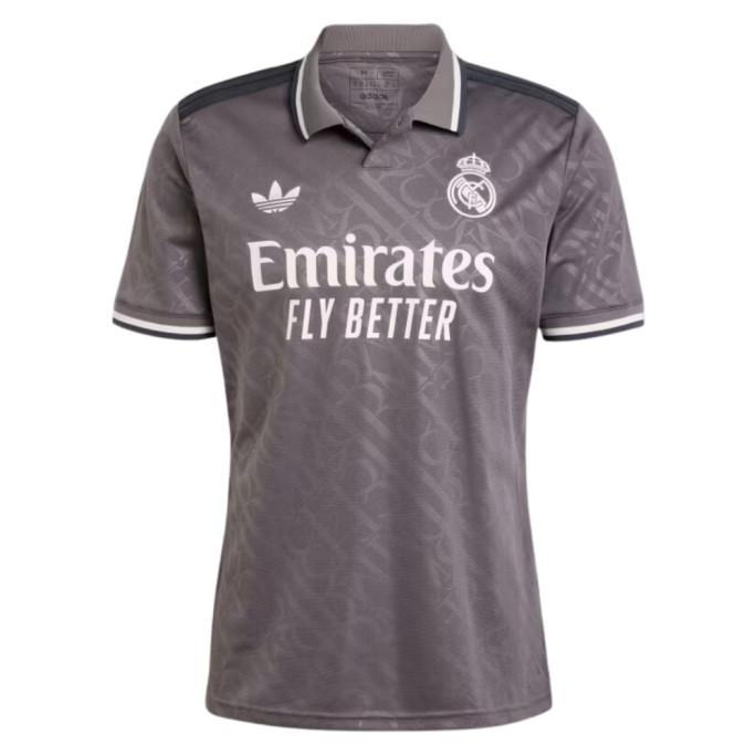 Gambar Produk Terlaris Jersey Adidas Real Madrid Third 24/25 Suporter Version-Original/Iy1763 Siap Kirim - Charcoal, S dari Manaal Office undefined Tokopedia