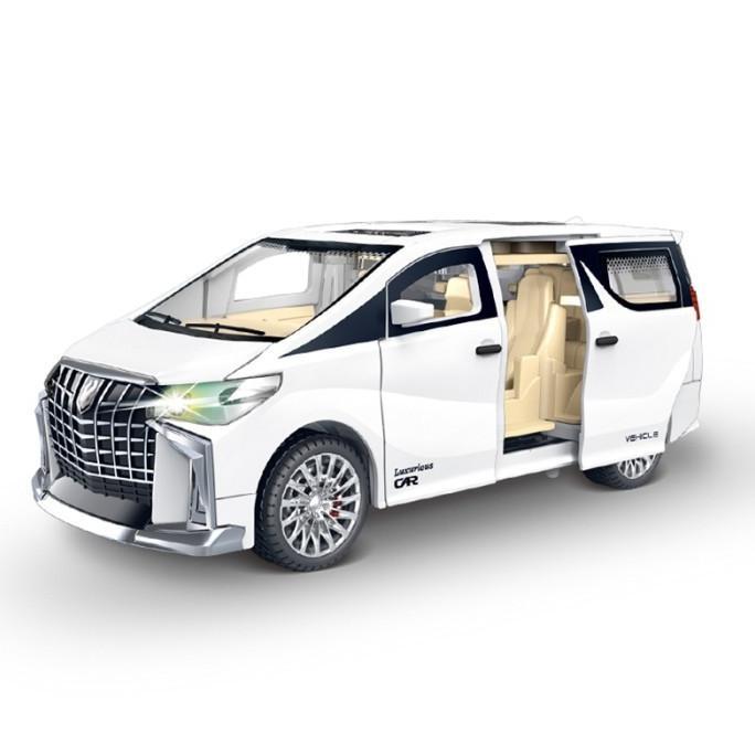 Gambar TWH MAINAN MOBIL ALPHARD LUXURY 1:32 BISA BUKA SEMUA PINTU LAMPU&SUARA - Luxury White dari rasyastore013 undefined Tokopedia