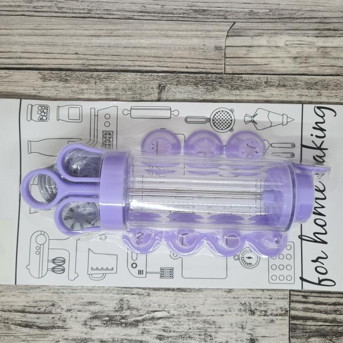 Gambar cookie pump set / cetakan biskuit plastik / biscuit maker dari Momoyo Star undefined Tokopedia