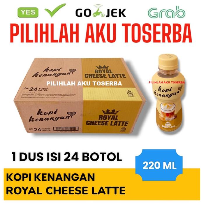 Gambar KOPI KENANGAN ROYAL CHEESE LATTE 200 ml - ( 1 DUS isi 24 botol ) dari Pilihlah Aku Toserba undefined Tokopedia