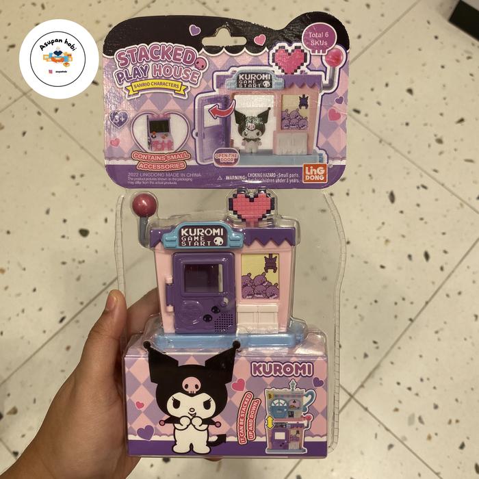 Gambar Miniature rumah kuromi / stacked play house dari Asupan hobi undefined Tokopedia