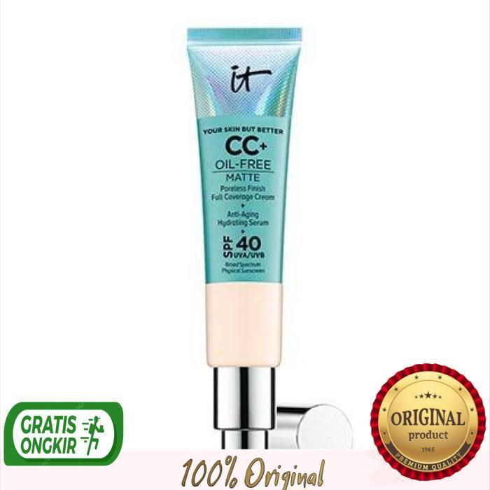 Gambar New It Cosmetics Your Skin But Better Cc+ Cream Oil Free Matte With Spf 40 - Fair Light dari Salsabillaglow undefined Tokopedia