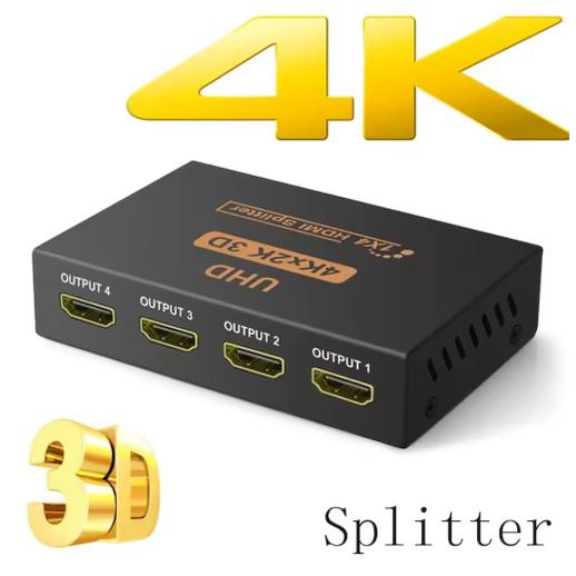 Gambar HDMI SPLITTER / SPLITER 2 PORT (1 INPUT 2 OUTPUT) - 4 Port dari TheR Comp undefined Tokopedia