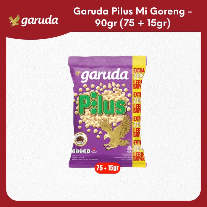 Gambar Garuda - 1 PCS Garuda Pilus Rendang Sapi - 90gr (75 + 15gr) dari Garudafood Official Store undefined Tokopedia