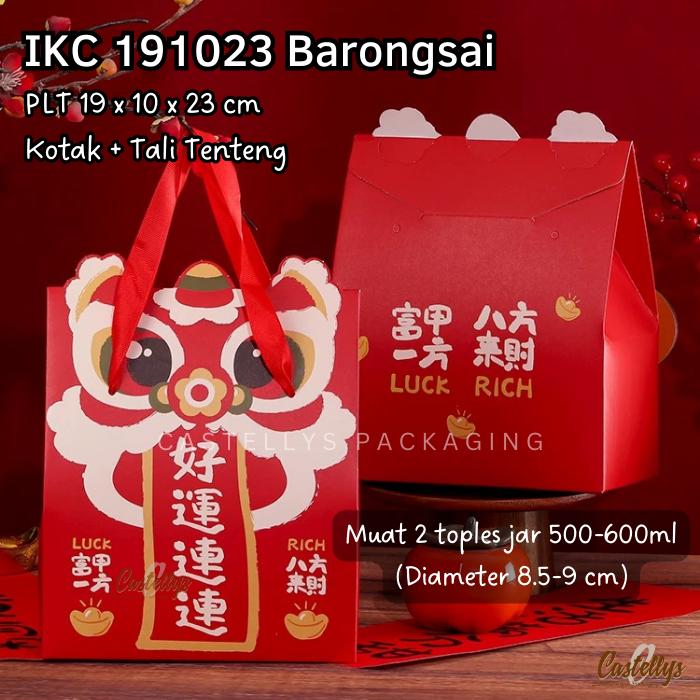 Gambar Kotak Box Bag Tas Imlek IKC191023 Kue Kering Nastar Cookies Sincia CNY - Barongsai dari Castellys Packaging undefined Tokopedia