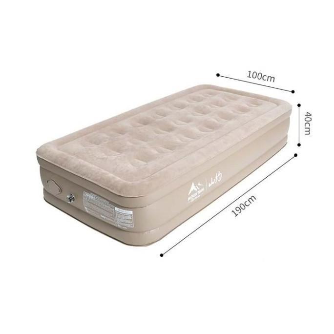 Gambar Mt.Fuji Kasur Udara Bantalan Tidur Tenda Outdoor Tikar Camping Tempat Tidur Tunggal Kasur Udara Sepenuhnya Otomatis Tinggi25/40Cm (Bashil) - 190*100*40cm dari BASHIL STORE undefined Tokopedia