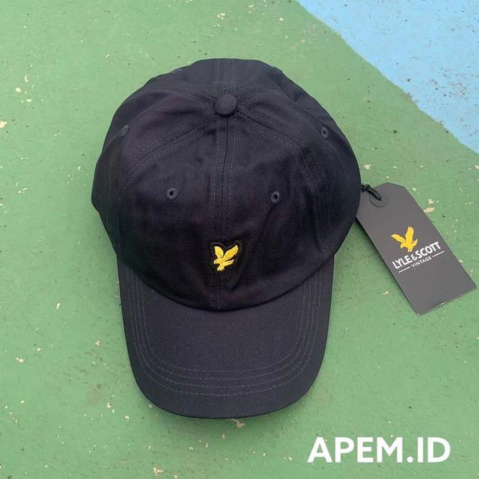 Gambar Best seller CAP / TOPI LYLE & SCOTT BASEBALL ORIGINAL - Dark Navy dari shoesc undefined Tokopedia