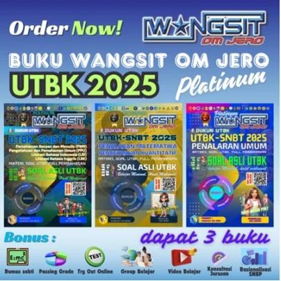 Gambar [Flashsale] [Ada Soal Isian] [1 Paket 3 Buku] Wangsit Tps Utbk 2025 (Ori) Terbaru Buku Wangsit Om Jero Utbk Saintek/So Shum[Platinum Ipa] [Tps Skolastik ] (Tps Platinum) Tps Utbk Wangsit Om Jero Utbk Snbt 2024 Platinum Wangsitmart Wangsiteducation Terbaru - platinum TPS dari FDAA4 undefined 2 Tokopedia