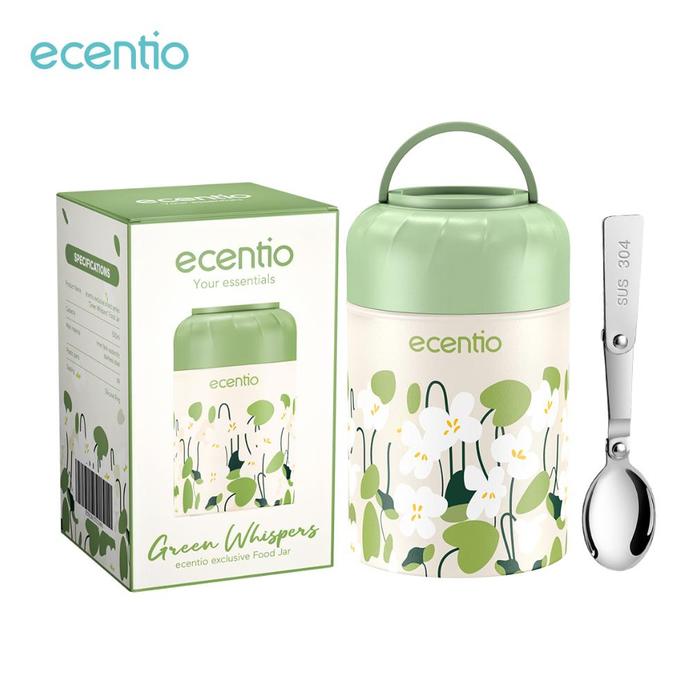 Gambar ADA PRODUK 【24 JAM Thermal】ecentio Tahan Panas Food Jar Stainless Steel 316 Kotak makan cangkir sup Termos Makan Sup bekal makanan 500ml - 500ml dari ONE TECHNO ID undefined Tokopedia