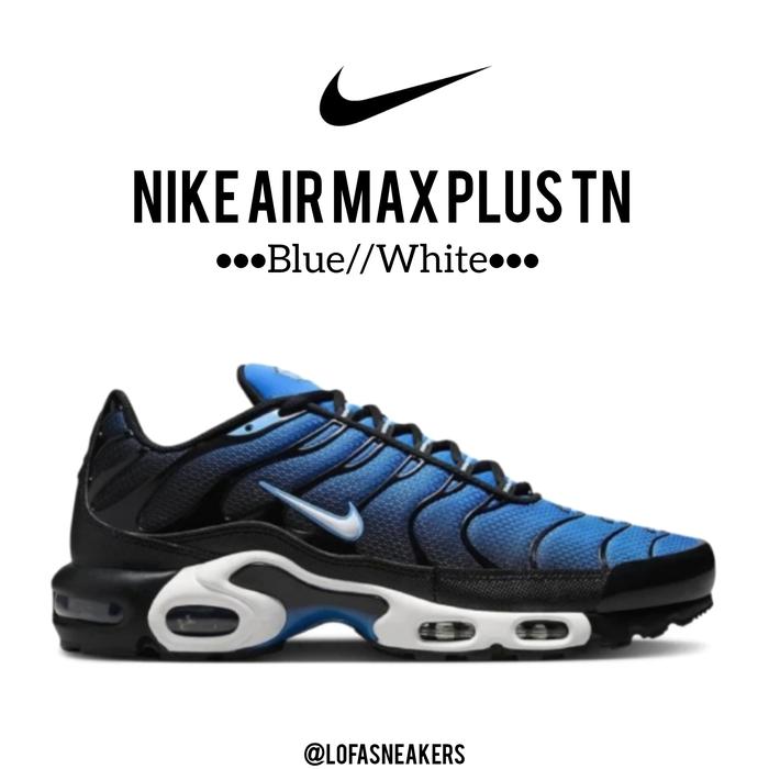 Promo Sepatu Sneakers Nike Air Max Plus Tn Blue//Black Shoes