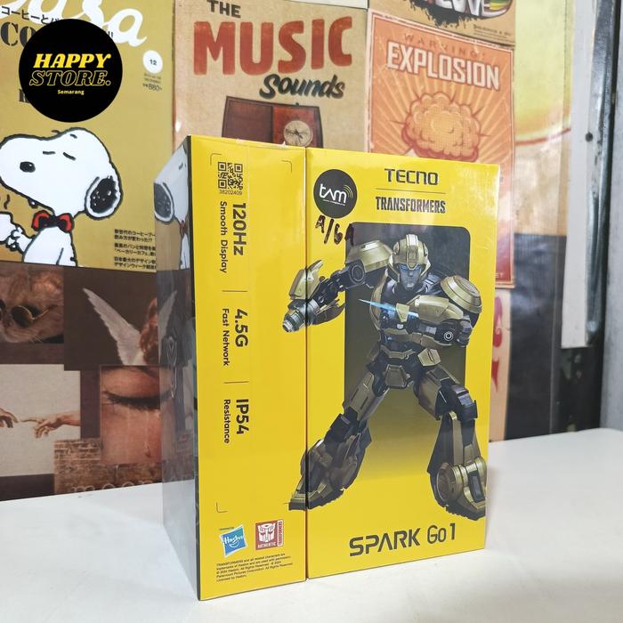 Gambar NEW TECNO SPARK GO 1 4/64 GARANSI RESMI dari Happy Store Semarang undefined Tokopedia