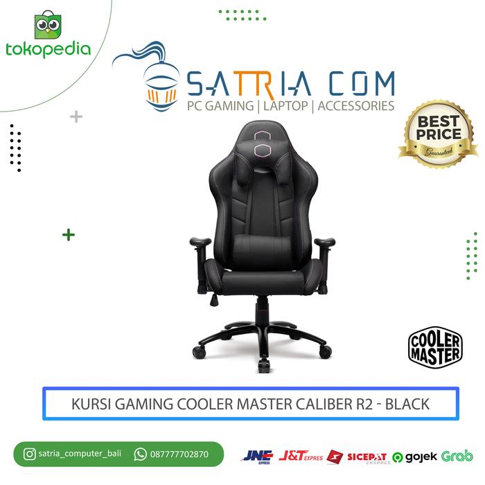 Jual KURSI GAMING COOLER MASTER CALIBER R2 BLACK Kota Denpasar