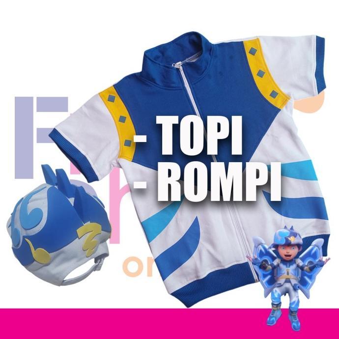 Gambar Stock Ready Paket Kostum Anak Boboiboy Windara Kuasa Beliung Terlaris - PAKET 1, XL dari Amirlulin undefined Tokopedia