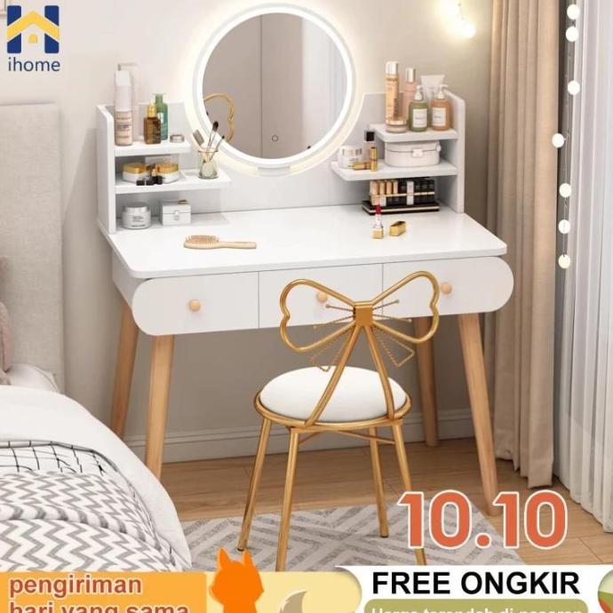Jual Ih Meja Rias Minimalis Meja Rias Lampu Led Meja Rias Putih