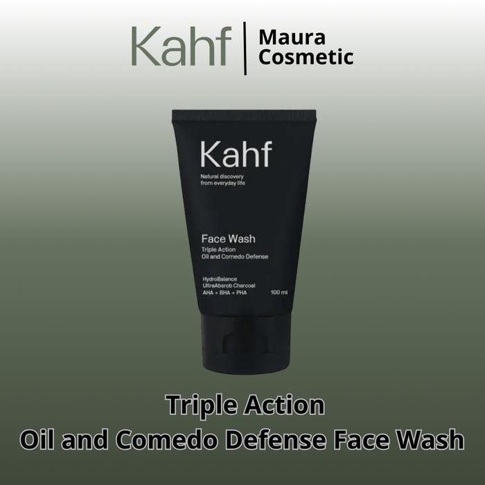 Gambar Kahf Triple Action Oil and Comedo Defense 100ml dari Maura cosmetic undefined Tokopedia