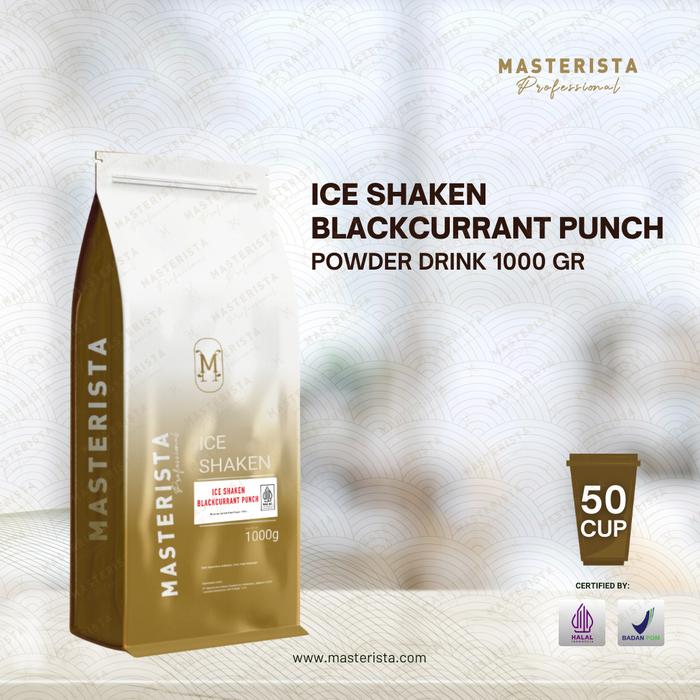 Gambar Bubuk Minuman Masterista Ice Shaken - All Variant - BlakcurantPunch dari Masterista Indonesia Official undefined Tokopedia