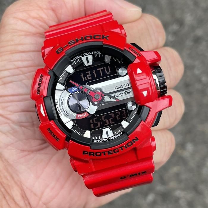 Watch G Shock Gba 400 Bluetooth G-shock Gba-400-4a G-mix Bluetooth