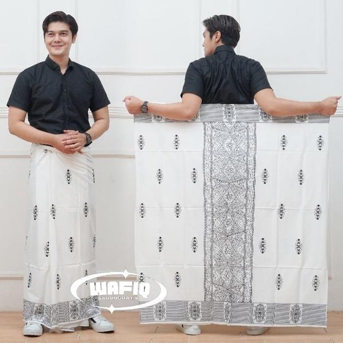 Gambar Sarung Batik Motif Wadimor Palaikat Motif Jordan Sarung Santri Pria Dewasa Murah Pekalongan Termurah Ready Terbaik - Sarwon putih dari Toko_Atribut48 undefined Tokopedia