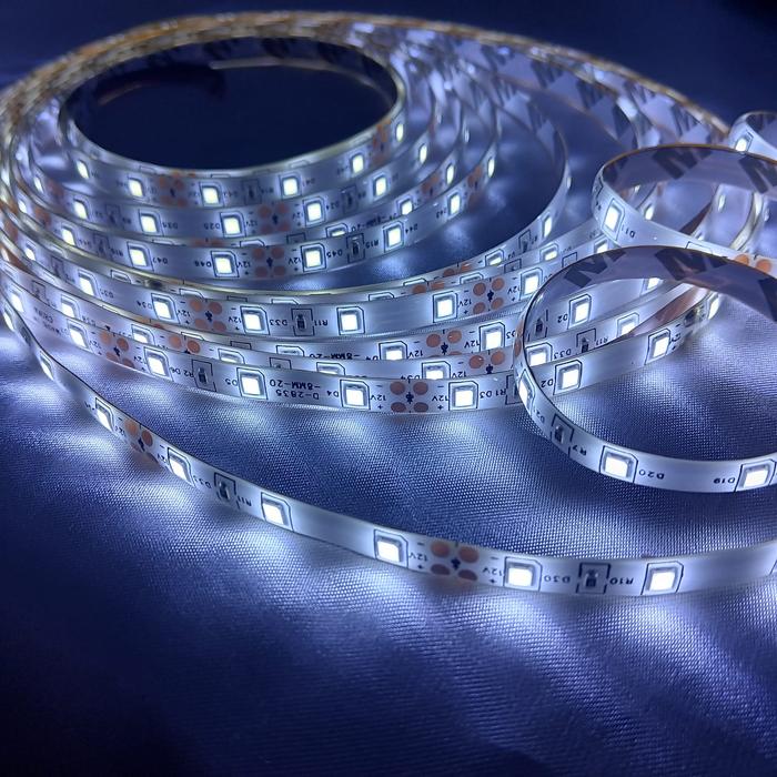 Gambar LED Strip DC 12 Volt SMD 2835 IP44/Anti air Gel/Lampu Led Strip/SMD LED Fleksibel Panjang 5 Meter - PUTIH dari terangdunia_NEW undefined Tokopedia