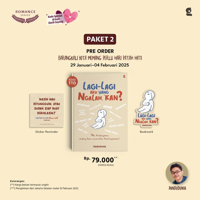 Gambar PRE ORDER - Barangkali Kita Memang Perlu Hari Patah Hati - Pandudunia - Gradien - Bumifiksi - OPEN PO 28 JAN - PAKET 2 dari Bumi Fiksi Makassar undefined Tokopedia