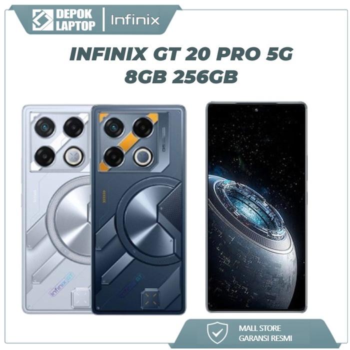 Gambar Infinix GT 20 Pro 5G 8/256 GB NFC AMOLED - Garansi Resmi - TANPA PAKET, White dari Depok Laptop undefined Tokopedia