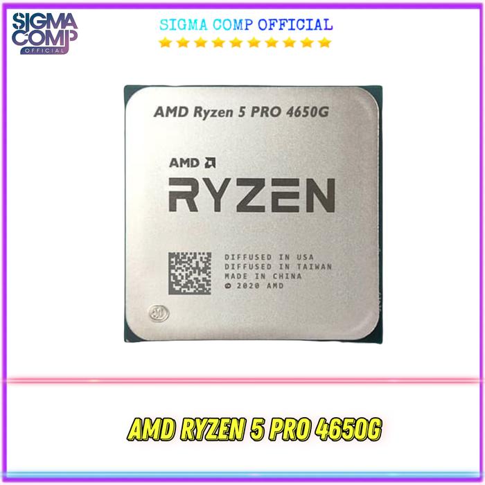 Ghz 4650g Pro Jual AMD RYZEN PRO 4650G TRAY FAN AM4 SOCKET PROCESSOR