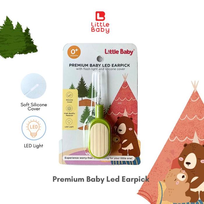 Gambar PREMIUM BABY LED EARPICK PBLE99 - Hijau dari Little Baby Indonesia undefined Tokopedia