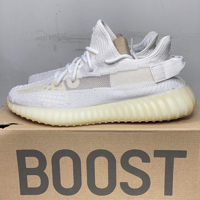[USED] Yeezy Boost 350 V2 Bone 100% Authentic 42 di Goods Prime Store  Tokopedia