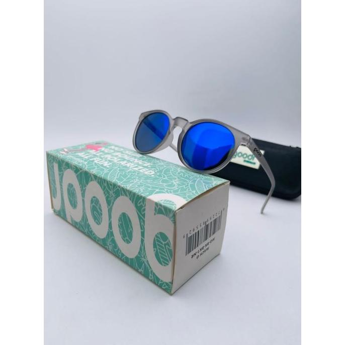 Gambar KACAMATA HITAM GOODR CIRCLE SUNGLASS ABU TRANSPARAN BISA GANTI LENSA ORIGINAL - Biru, PHOTOCROMIC dari Karya Sejahtera Mandiri 21 undefined Tokopedia