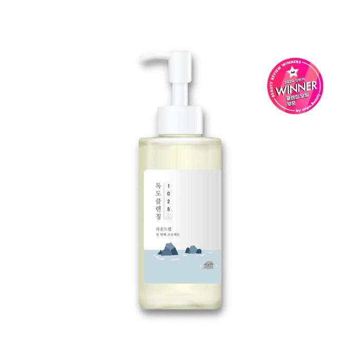Gambar ROUND LAB 1025 Dokdo Ampoule / Cleanser / Toner / Light Cream / Cleansing Oil / Trial / On the Go Kit / Sun Cream Sunscreen / Lotion - ClnsingOil200ml dari PINK WHISTERIA undefined Tokopedia