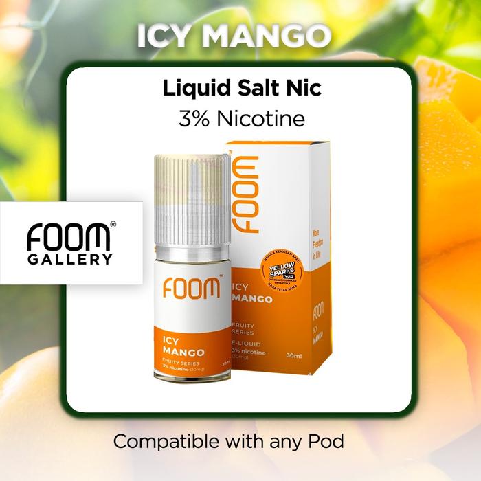 Gambar Foom Liquid 30ML - All Variants - Icy Mango dari Relx gallery undefined Tokopedia