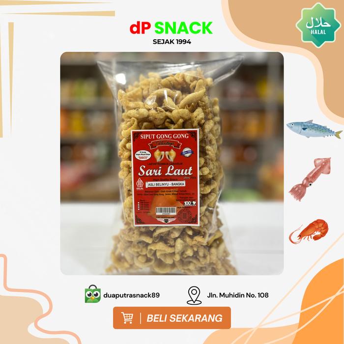 Gambar Siput Gong Gong Sari Laut asli Bangka (200gr) dari DuaPutraSnack89 undefined Tokopedia