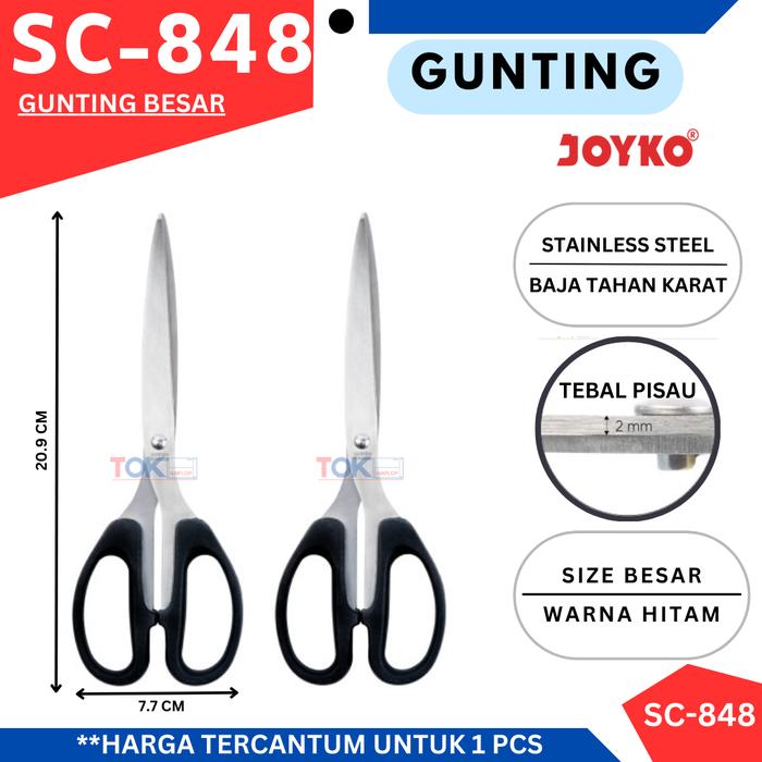 Jual Gunting JOYKO SC-838 bukan SC-848 - Besar-SC848 - Jakarta Barat ...
