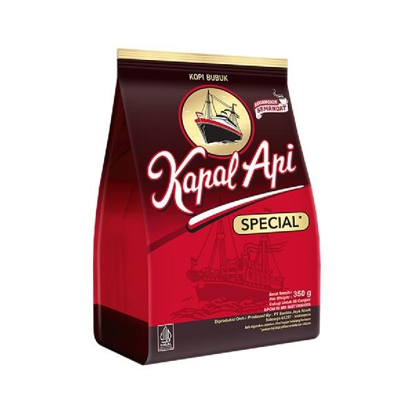 Gambar KOPI BUBUK KAPAL API SPECIAL MERAH 380GR - KPL API SPECIAL dari LATTEBLESS undefined Tokopedia