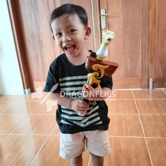Gambar PROMO REPLIKA KERIS UPIN IPIN SIAMANG TUNGGAL HANDMADE Termurah Ready Terbaik dari CycloneAcc undefined Tokopedia