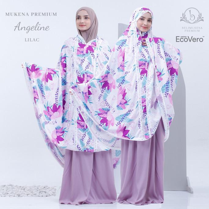 Gambar New Belimukena Premium - Mukena Dewasa 2In1 Premium Ecovero Angeline Termurah - Lilac dari Birsta you undefined Tokopedia