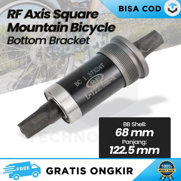 Jual SPAREPART SEPEDA BOTTOM BRACKET AXIS SQUARE SEPEDA GUNUNG