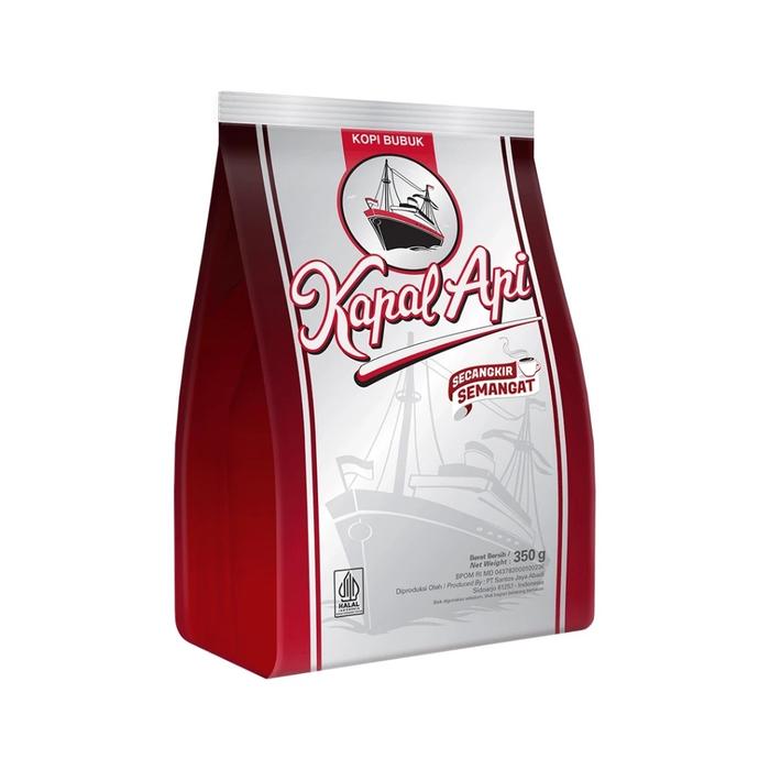 Gambar KOPI BUBUK KAPAL API SILVER 380GR - KPL API SILVER dari LATTEBLESS undefined Tokopedia