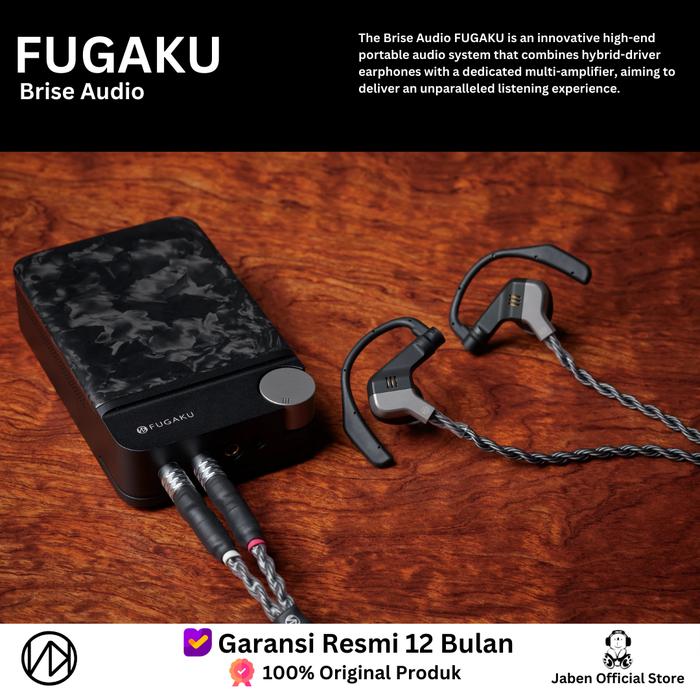 Gambar Brise Audio FUGAKU 2 DD + 5 BA + 1 XMEMS ULTIMATE PORTABLE AUDIO SYSTEM Brand New + Garansi 1 Tahun! dari Jaben Official Store undefined Tokopedia