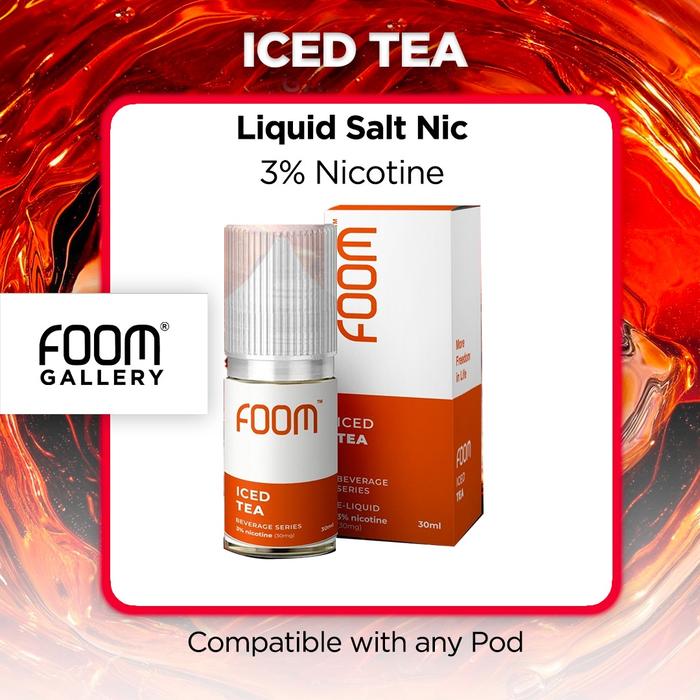 Gambar Foom Liquid 30ML - All Variants - Iced Tea dari Relx gallery undefined Tokopedia