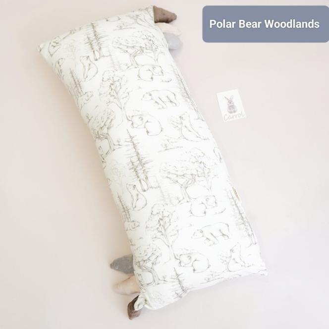 Gambar Carrol Baby Hugging Pillow Baby Size- Bantal Baby Tencel- Little Girls And Woodlands Animals Collections Terbaru Terlaris Terbaik - BEARWOODLANDS, case only dari PUREGE- undefined Tokopedia