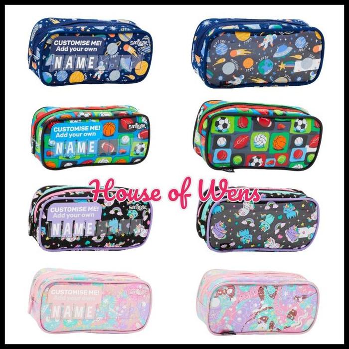 Gambar Smiggle Sky Hi Cruizer Id Pencil Case Original - Tempat Pensil Smiggle Kualitas Terjamin - Blue Ball dari AtkSahabat undefined Tokopedia