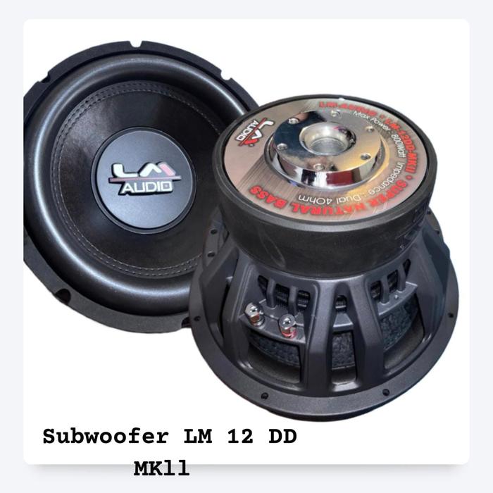 Gambar Subwoofer LM 12 DD MK ll - Subwoofer LM Doble Magnet Double Coil - Jhangoas Tra Will Versi Audio SPL dari Raffa audio86 undefined Tokopedia